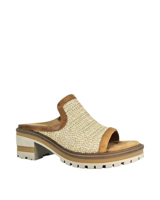 Salvia Metallic Harper X Heeled Sandal