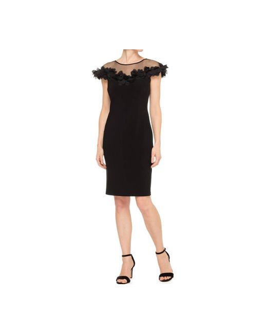 Joseph Ribkoff Black Elegant Cocktail Dress