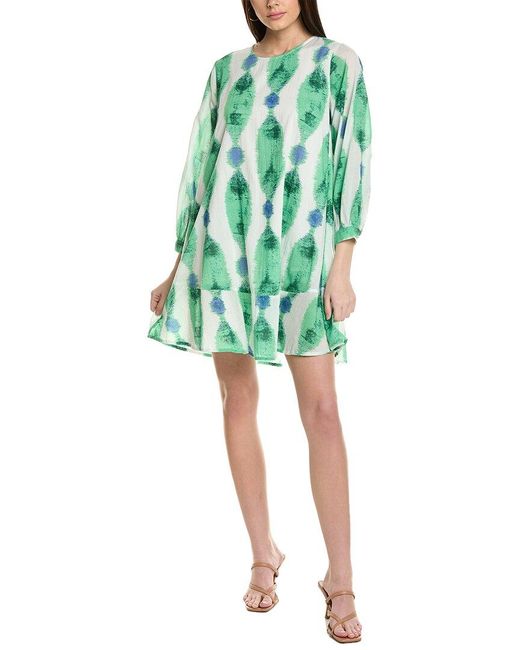 Ro's Garden Green Jade Mini Dress