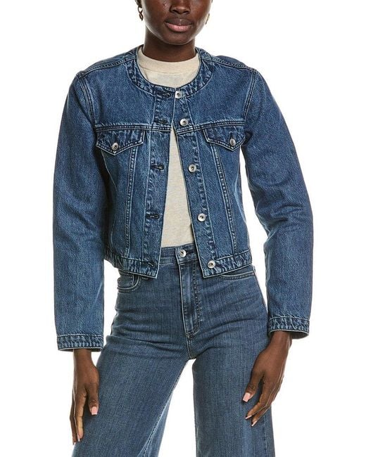 Rag & Bone Blue Dora Jacket