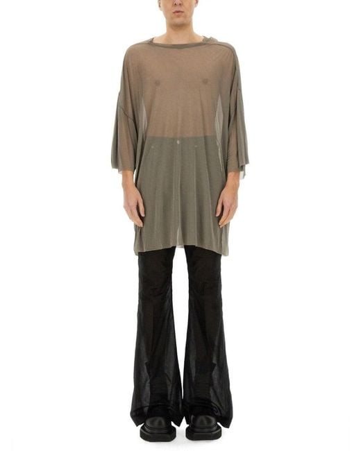 Rick Owens Brown Tommy T" T-Shirt for men