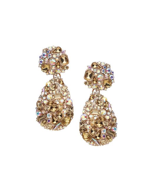 SOH Metallic Cluster Drop Earrings