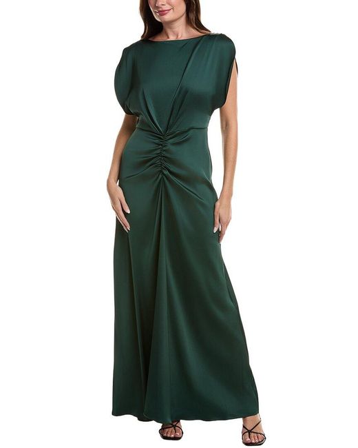 Julia Jordan Women's Green Satin Maxi Dress - www.jkreigsman.com Julia Jordan Women's Green Satin Maxi Dress - www.jkreigsman.com