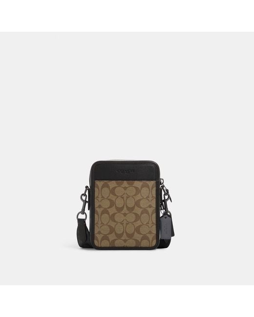 Coach Outlet Sullivan Crossbody In Blocked Signature Canvas | Lyst
