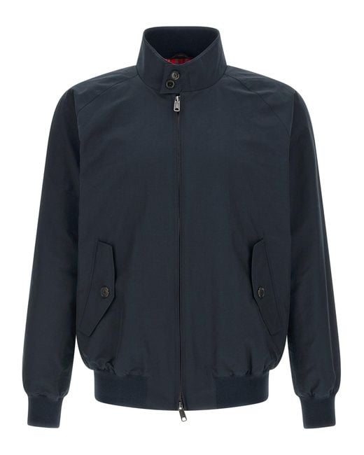 Baracuta Blue Harrington Jacket for men