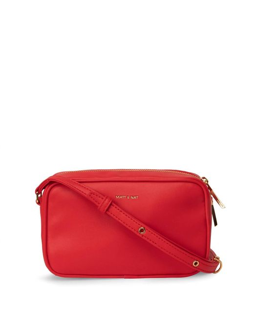 Matt & Nat Red Cas Vegan Crossbody Bag