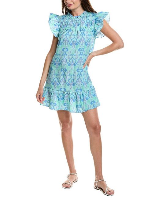 Sail To Sable Blue Mini Dress