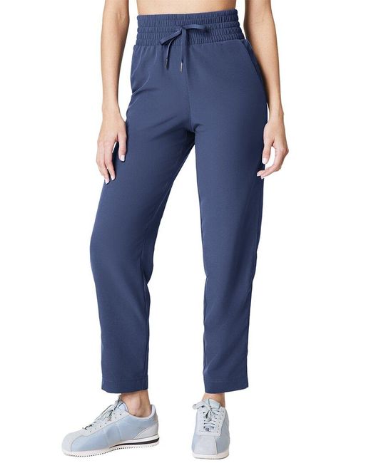 Spanx Blue On The Move Slim Pant