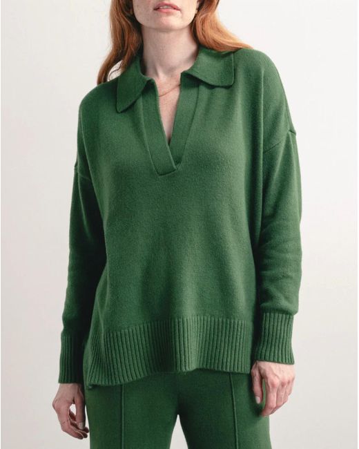 Darling Green Sterling Sweater