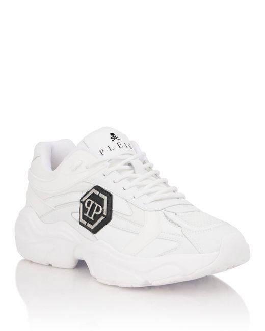 Philipp Plein White Nitro-X Runner for men