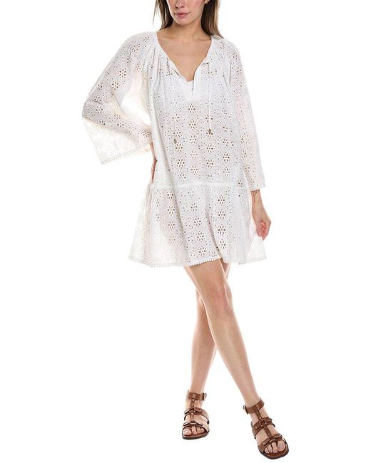 Melissa Odabash White Corina Mini Dress