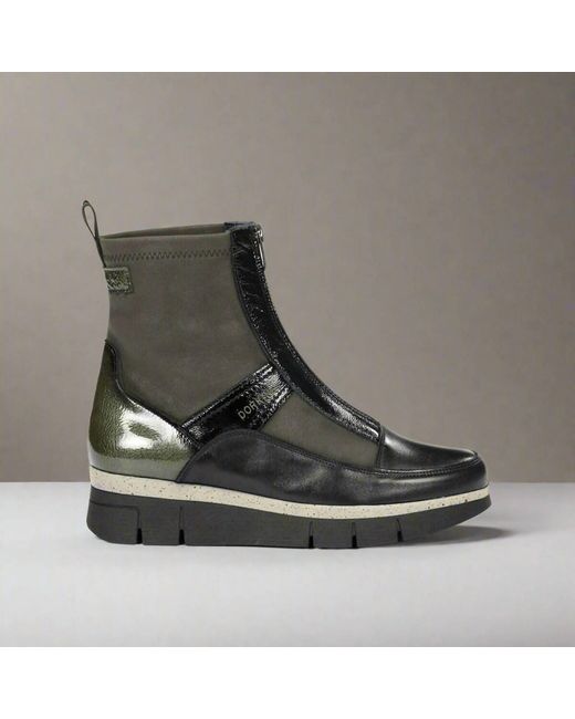 Fluchos Brown India D9331 Wedge Boot