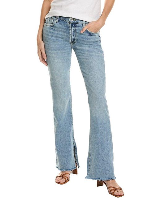 7 For All Mankind Blue Tailorless Bootcut Must Jean