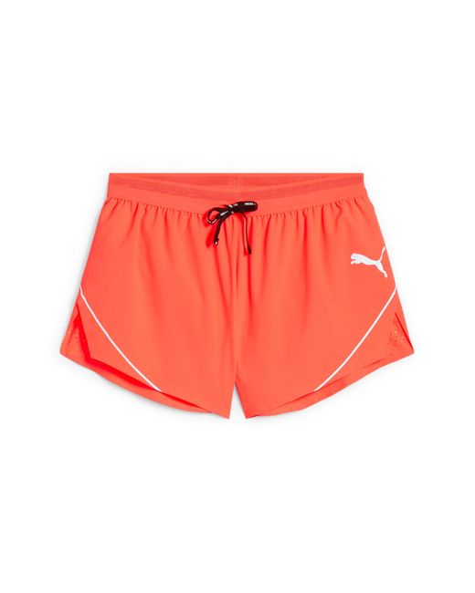 PUMA Red Raceday Ultraweave 3" Split Shorts for men