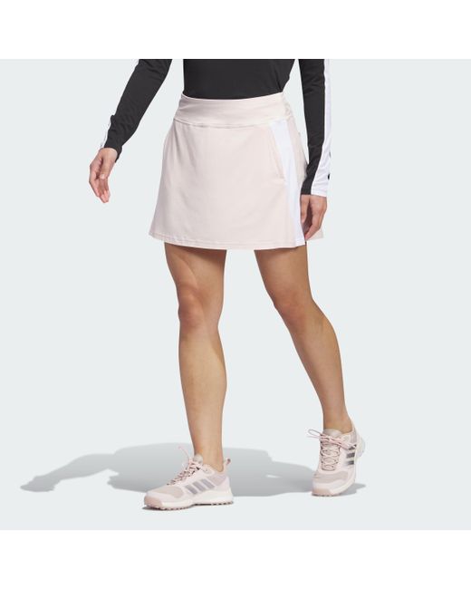 Adidas Pink Made With Nature Golf Skirt (plus Size)