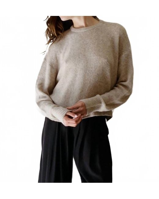 By Together Gray Evie Pullover Sweater