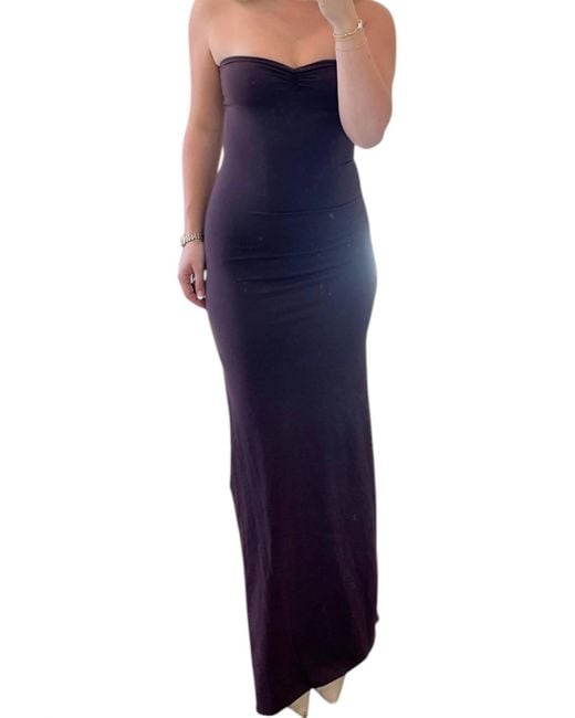 Sky To Moon Blue Fit To You Maxi Dress