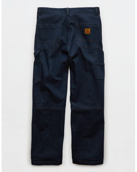 American Eagle Outfitters Blue Timberland X Ae Wide-Leg Denim Work Pant for men