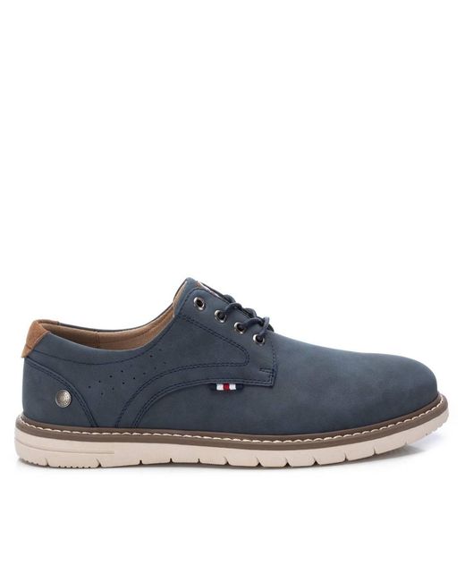 Refresh Blue Xti Cloud Casual Oxfords 170734 for men