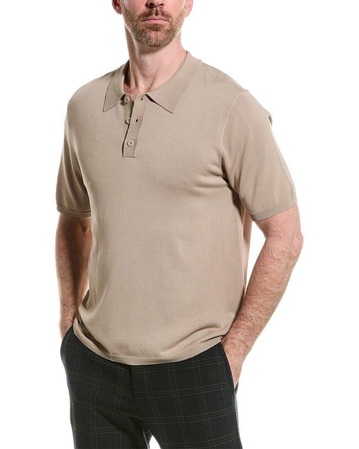 Tahari Gray Polo Shirt for men