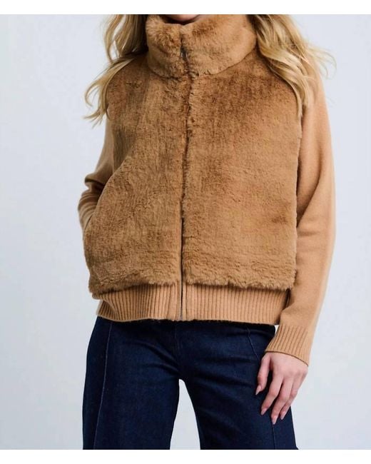 Lisa Todd Blue Teddy Jacket
