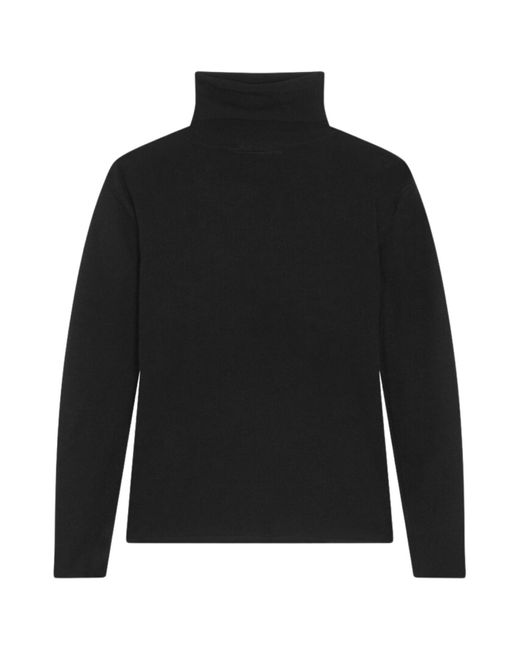 Maison Montagut Black Aerio Turtleneck Sweater
