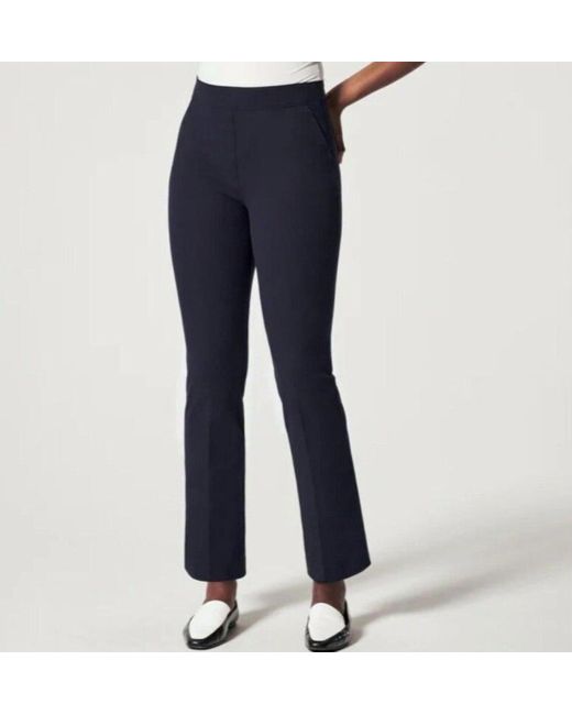 Spanx Blue On-the-go Kick Flare Pant
