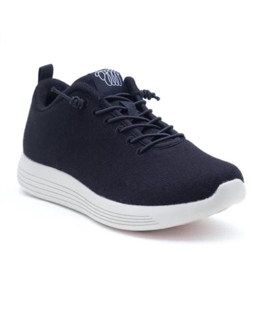 Woolloomooloo Blue Cheviot Sneaker