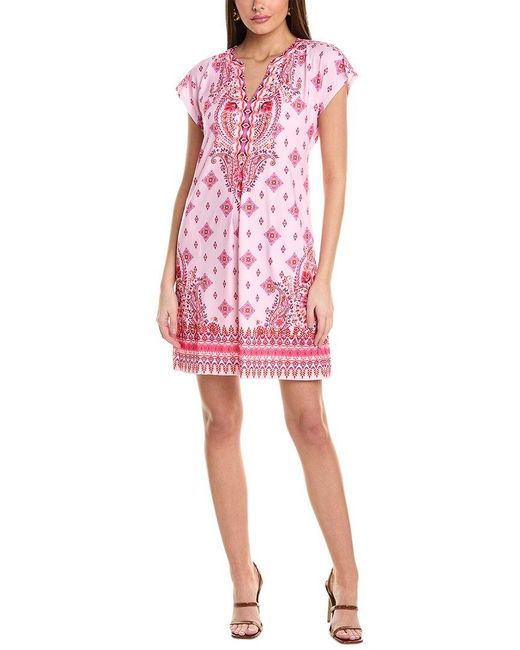 Hale Bob Red Maeve Dress