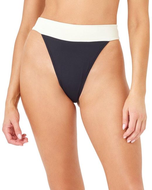 LSPACE Blue Lola Bitsy Swim Bottom
