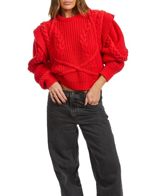 Ronny Kobo Red Catrin Sweater