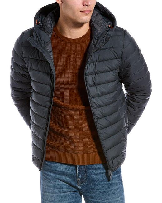 Save The Duck Lucas Matte Puffer Jacket in Gray for Men | Lyst
