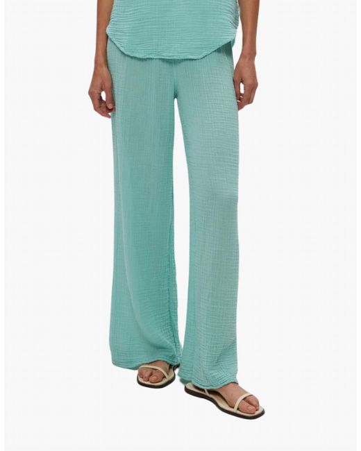 Michael Stars Green Susie Gauze Pants