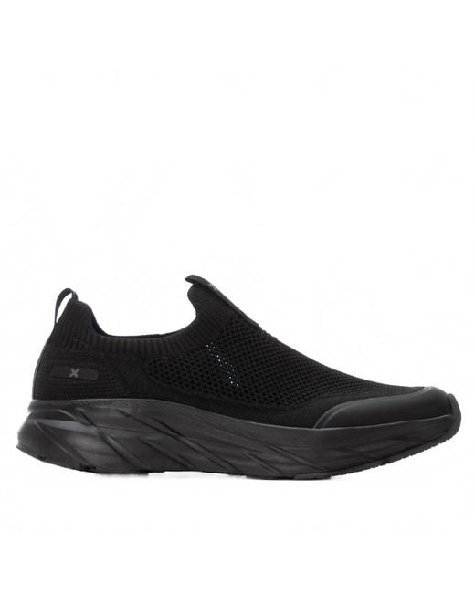 Xti Black 144360 Round Toe Sneakers