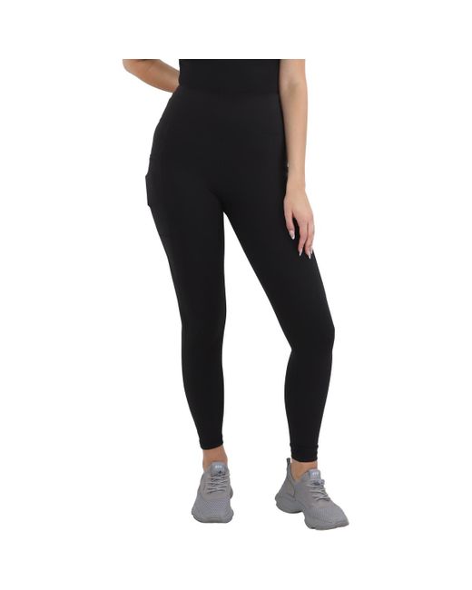 X By Gottex Black Ankle High Rise Leggings
