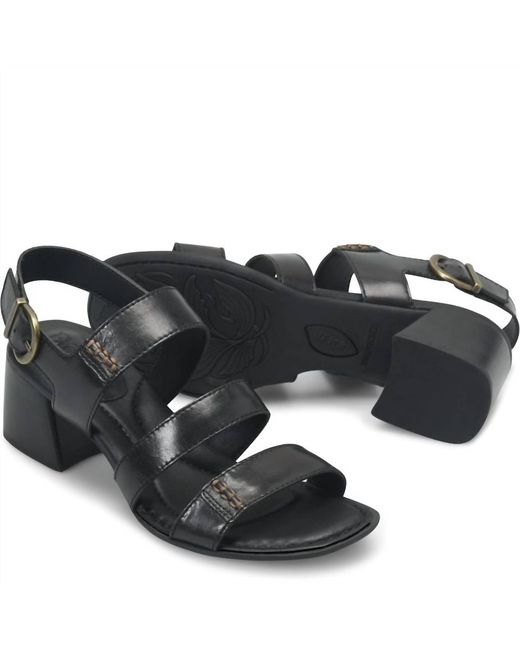 Born Black Secan Heeled Sandal