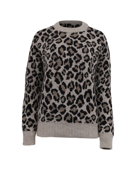 Alanui Black Printed Sweater