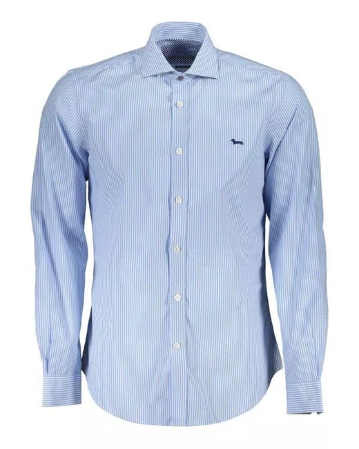 Harmont & Blaine Light Blue Cotton Shirt for men