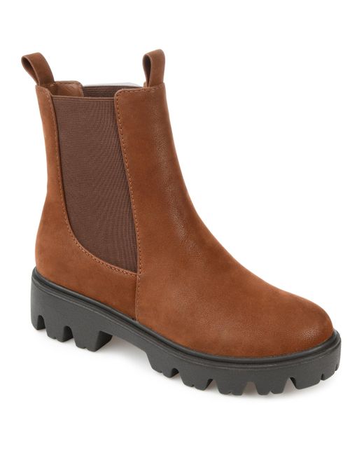 Journee Collection Natural Tru Comfort Foam Ivette Bootie