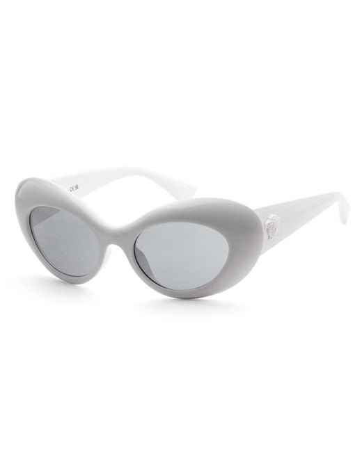 Versace Metallic 52 Mm Sunglasses