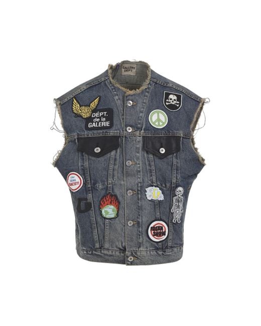 GALLERY DEPT. Gray Midnight Cotton Vest for men