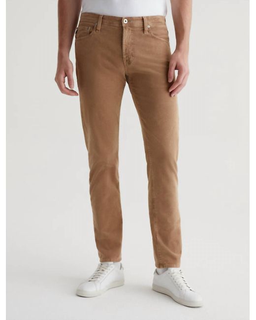 AG Jeans Natural Tellis Corduroy Modern Slim Pant for men