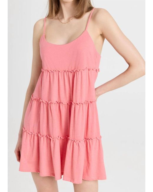 Z Supply Pink Carina Mini Dress