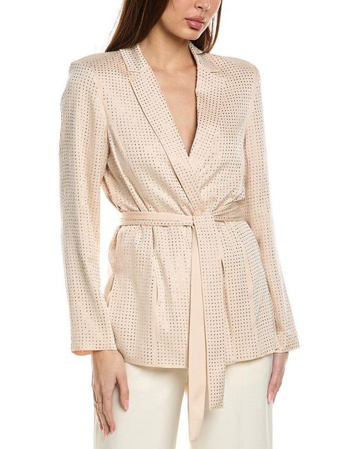 Kobi Halperin Natural Brett Silk-Blend Jacket