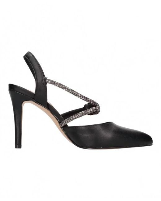Exe' Black Garda Slingback Pump