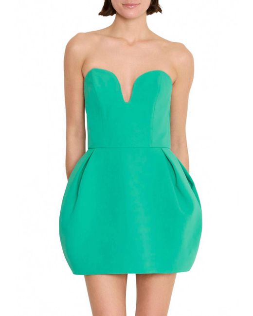 Amanda Uprichard Women's Green Rosiella Dress Amanda Uprichard Women's Green Rosiella Dress