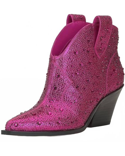 Jessica Simpson Purple Zadie 2 Ankle Boot