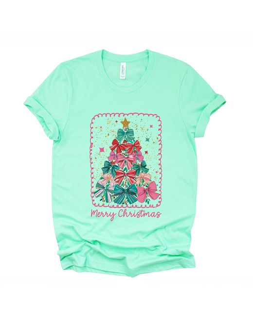 Simply Sage Market Green Merry Christmas Bow Tree