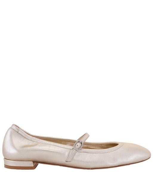 Stuart Weitzman Natural Light Claris Ballet Flats