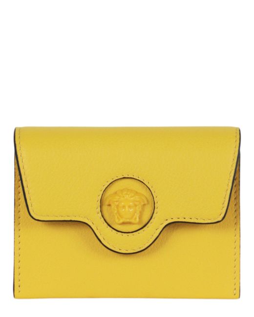 Versace Yellow Medusa Card Case